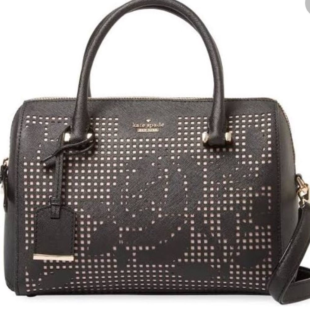 Kate Spade cameron st perforated satchel